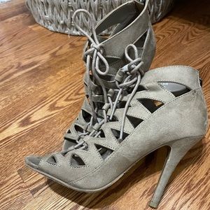 Lace Up Chinese Laundry Heels